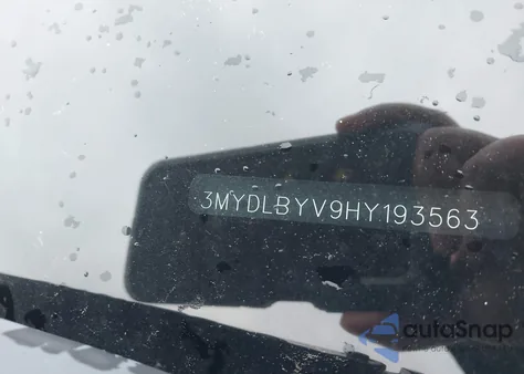 2017 Toyota Yaris Ia from USA, damaged, VIN 3MYDLBYV9HY193563